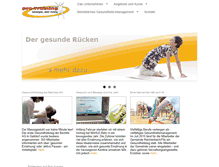 Tablet Screenshot of pro-training.de